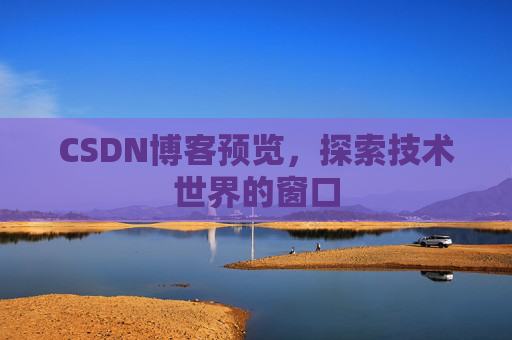 CSDN博客预览，探索技术世界的窗口